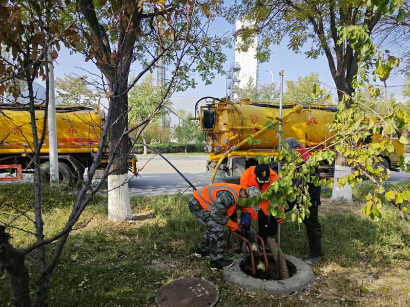 营苑厂区管道清洗