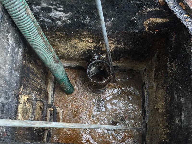 营苑隔油池清理